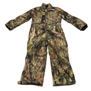 Scent Blocker Rain Blocker Insulated Coveralls YOUTH Size S Hunting Camouflage